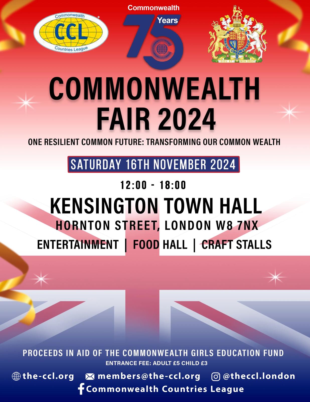 Commonwealth Fair 2024 Flyer